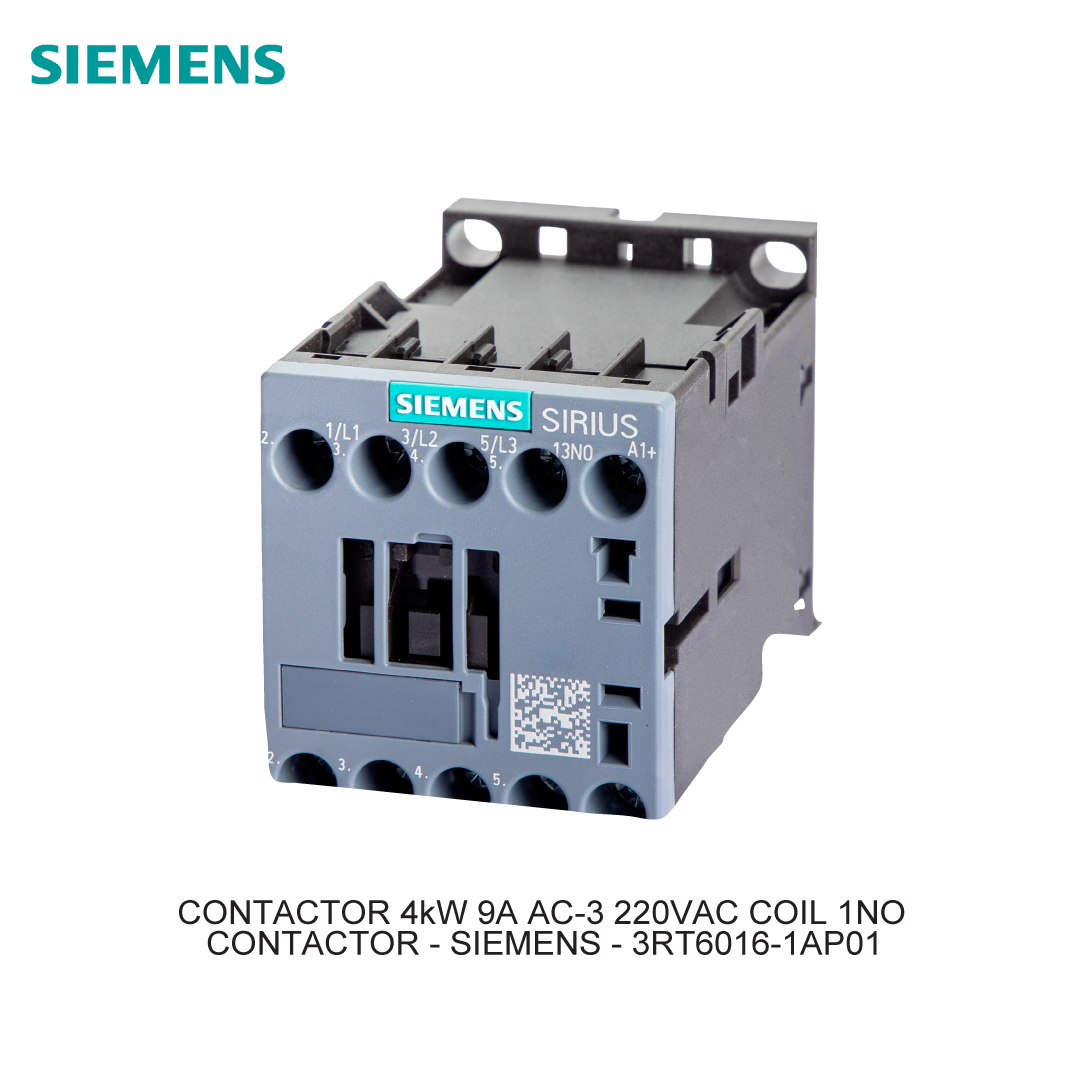 ListrikKita CONTACTOR 4kW 9A AC 3 220VAC COIL 1NO