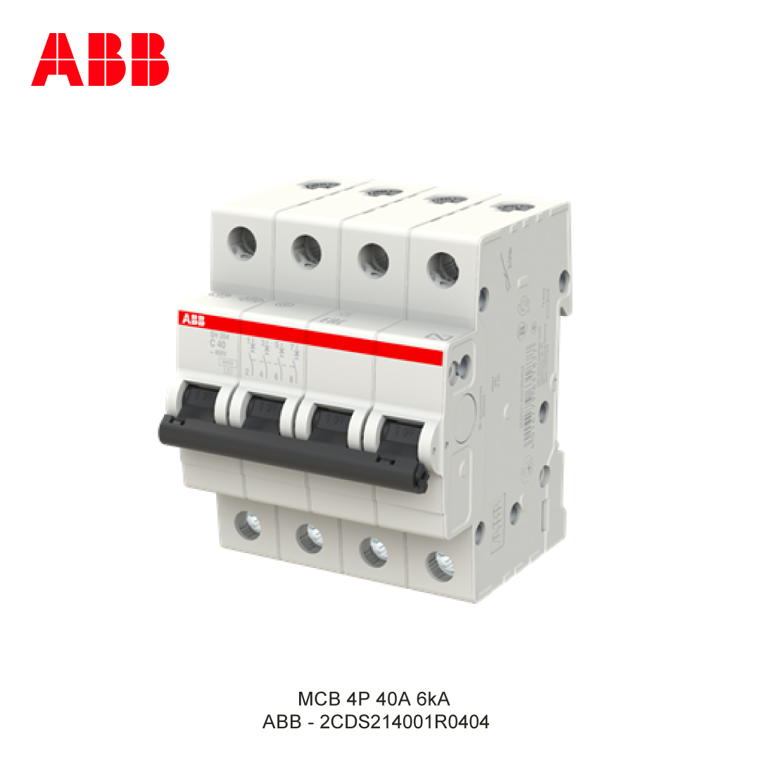 MCB 4P 40A 6kA KURVA C