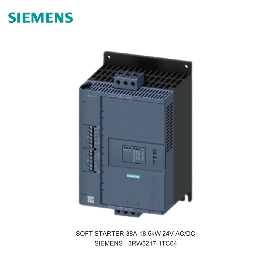 SOFT STARTER 38A 18.5kW 24V AC/DC
