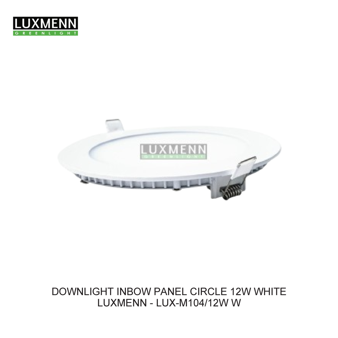 DOWNLIGHT INBOW PANEL CIRCLE 12W WHITE