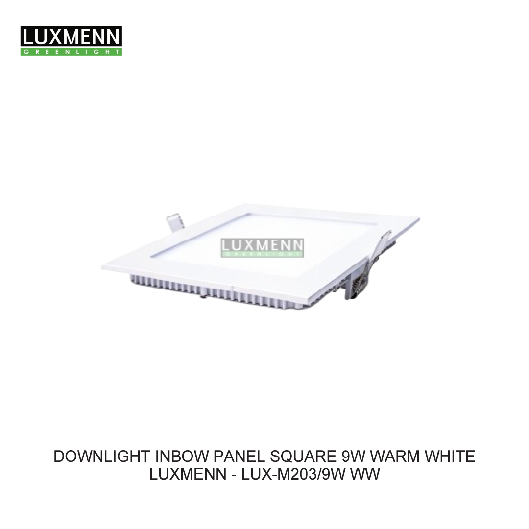 DOWNLIGHT INBOW PANEL SQUARE 9W WARM WHITE