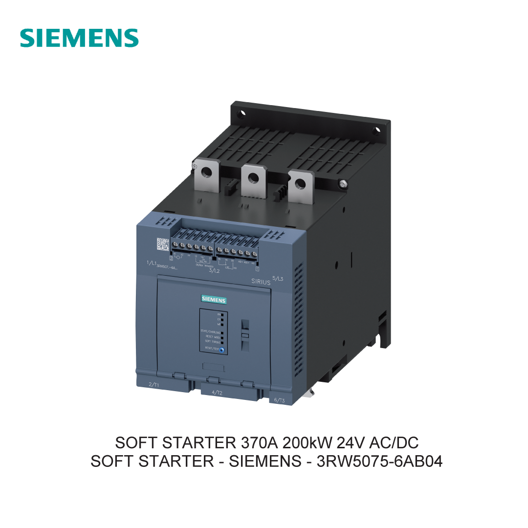 SOFT STARTER 370A 200kW 24V AC/DC