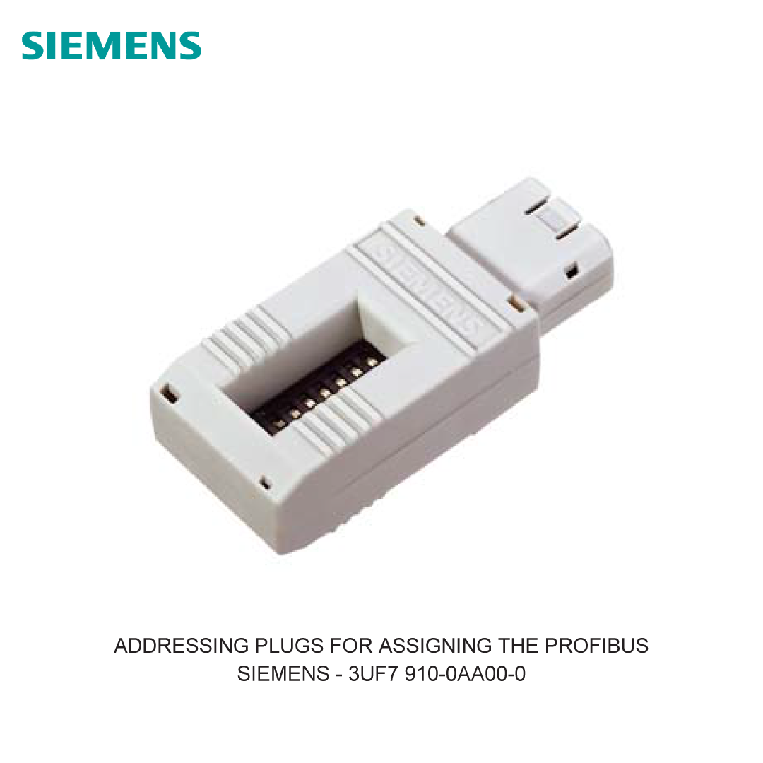 ADDRESSING PLUGS FOR ASSIGNING THE PROFIBUS