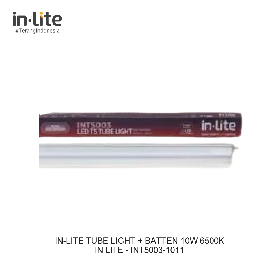IN-LITE TUBE LIGHT + BATTEN 10W 6500K