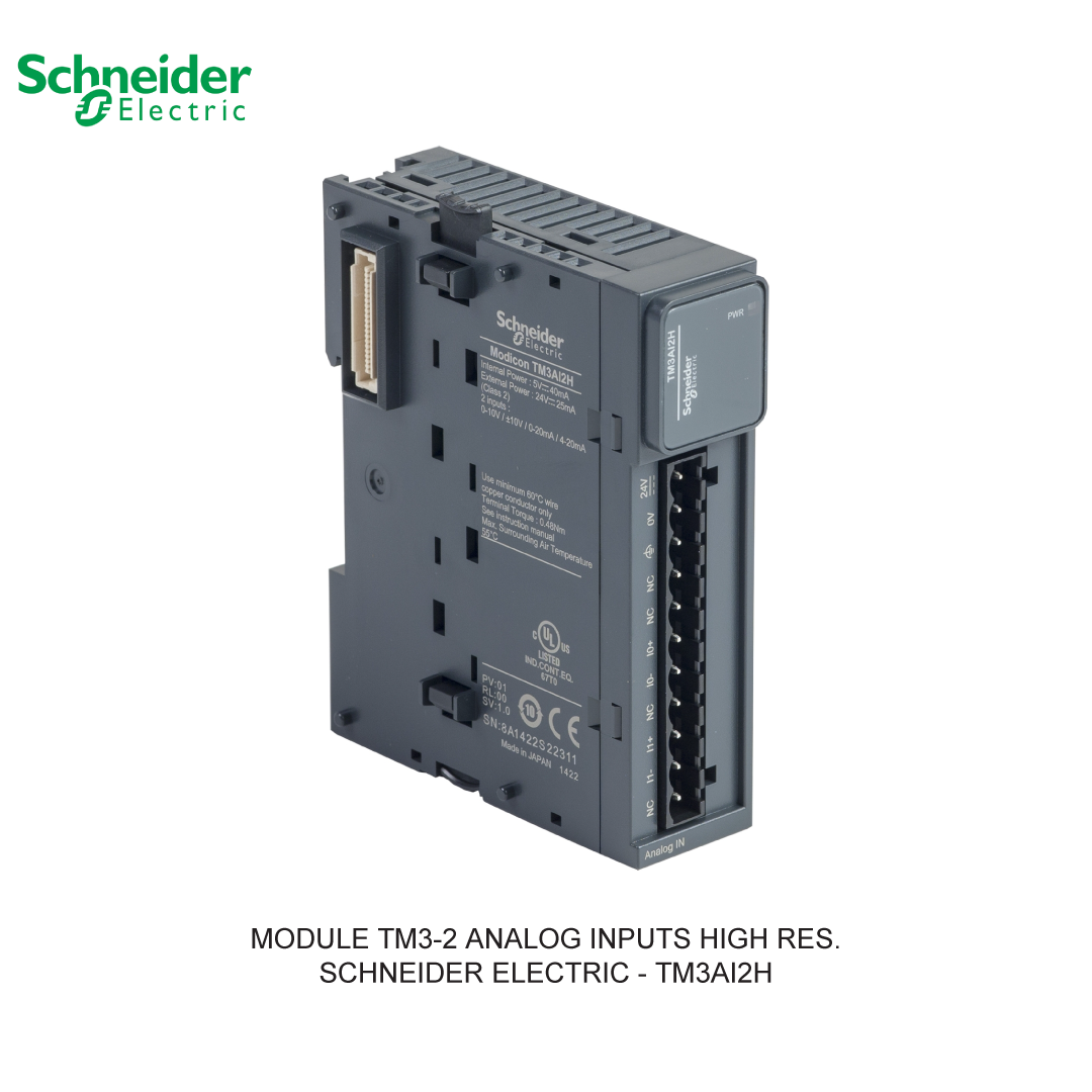 MODULE TM3-2 ANALOG INPUTS HIGH RES.