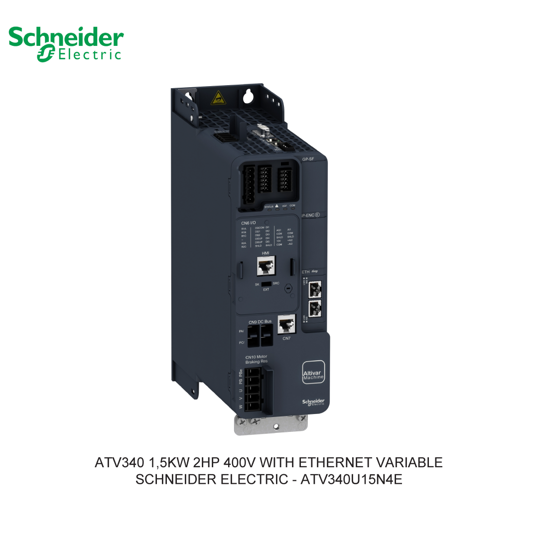 ATV340 1,5KW 2HP 400V WITH ETHERNET VARIABLE
