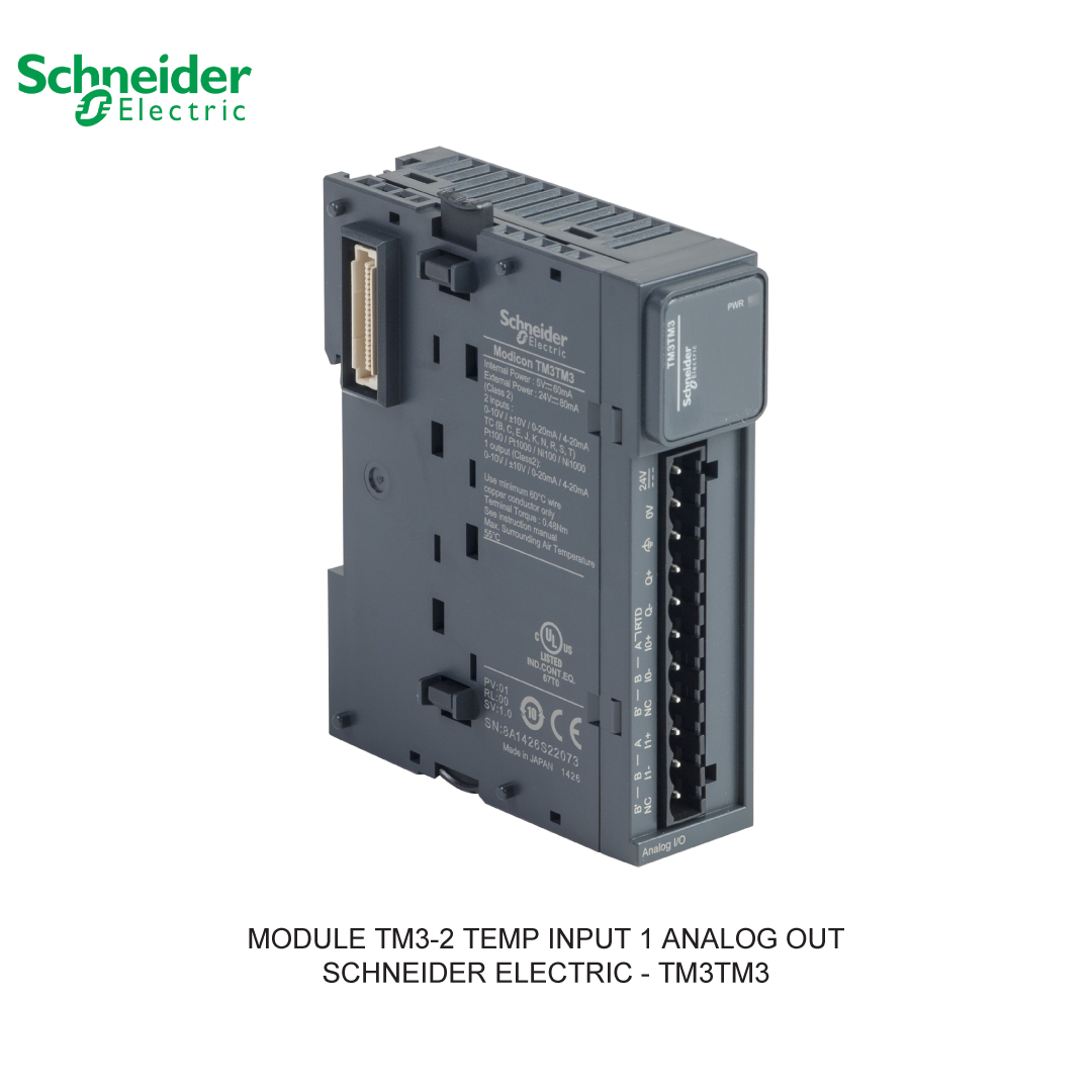 MODULE TM3-2 TEMP INPUT 1 ANALOG OUT