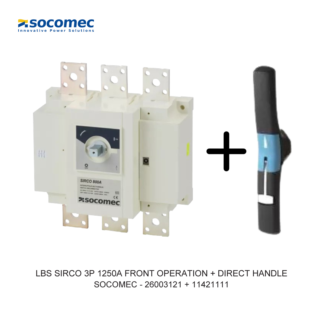 LBS SIRCO 3P 1250A FRONT OPERATION + DIRECT HANDLE