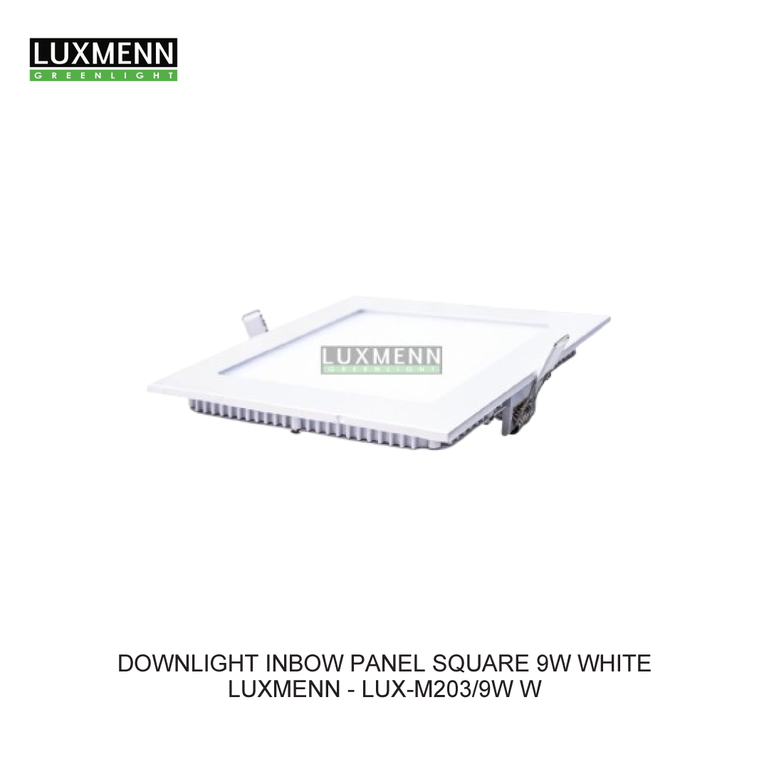 DOWNLIGHT INBOW PANEL SQUARE 9W WHITE