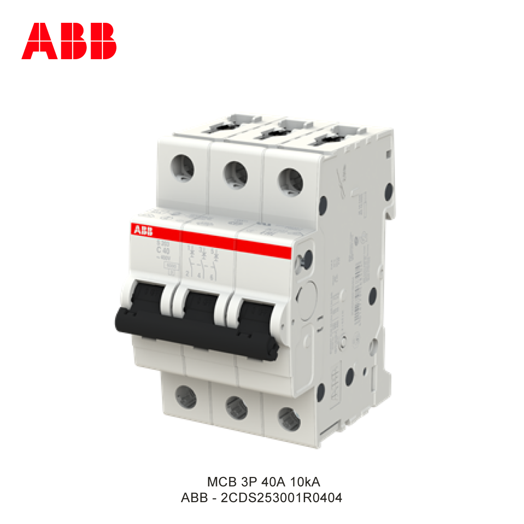 MCB 3P 40A 6kA/10kA KURVA C
