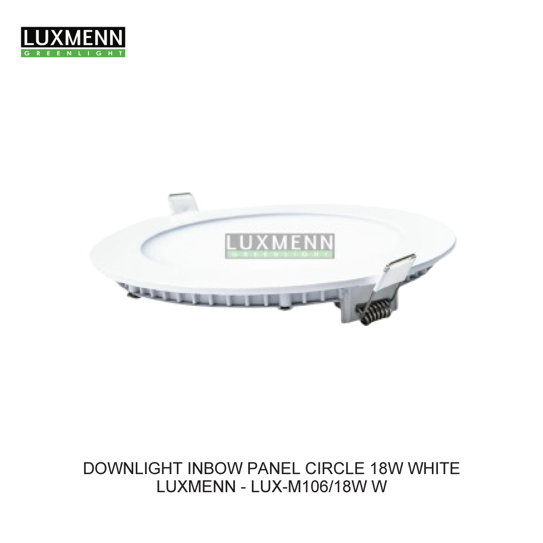 DOWNLIGHT INBOW PANEL CIRCLE 18W WHITE