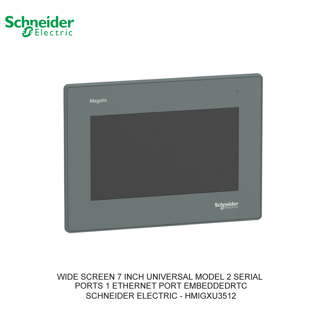 WIDE SCREEN 7 INCH UNIVERSAL MODEL 2 SERIAL PORTS 1 ETHERNET PORT EMBEDDEDRTC