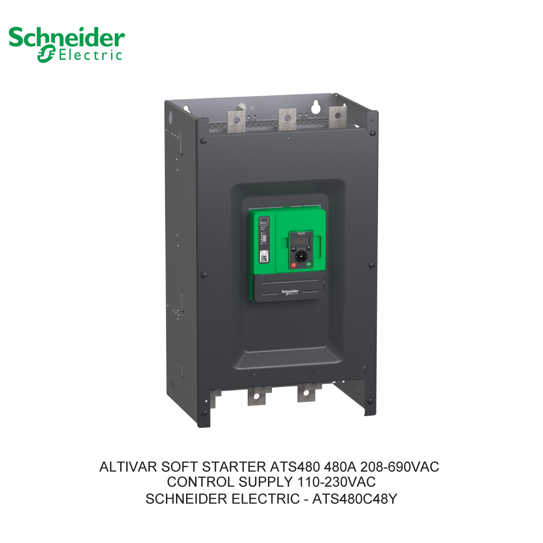 ALTIVAR SOFT STARTER ATS480 480A 208-690VAC CONTROL SUPPLY 110-230VAC