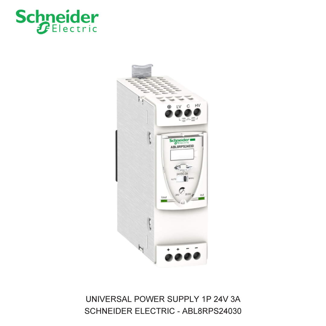 UNIVERSAL POWER SUPPLY 1P 24V 3A