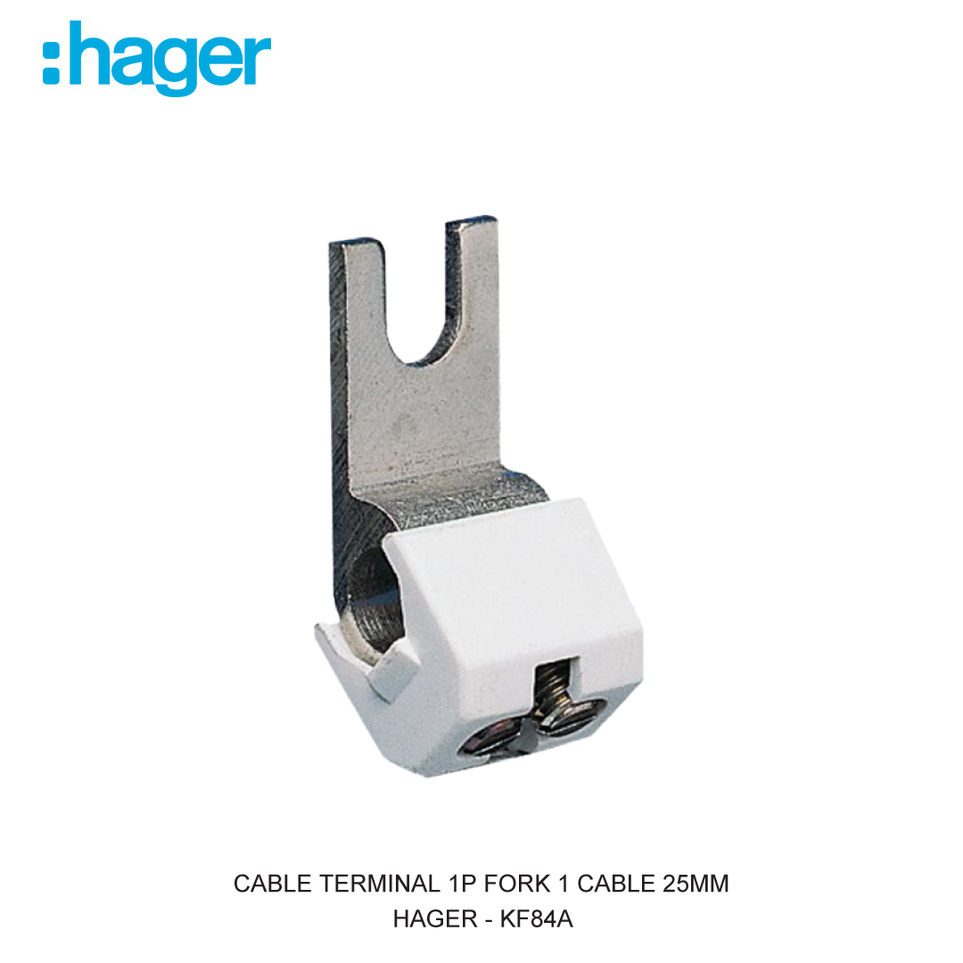 CABLE TERMINAL 1P FORK 1 CABLE 25MM