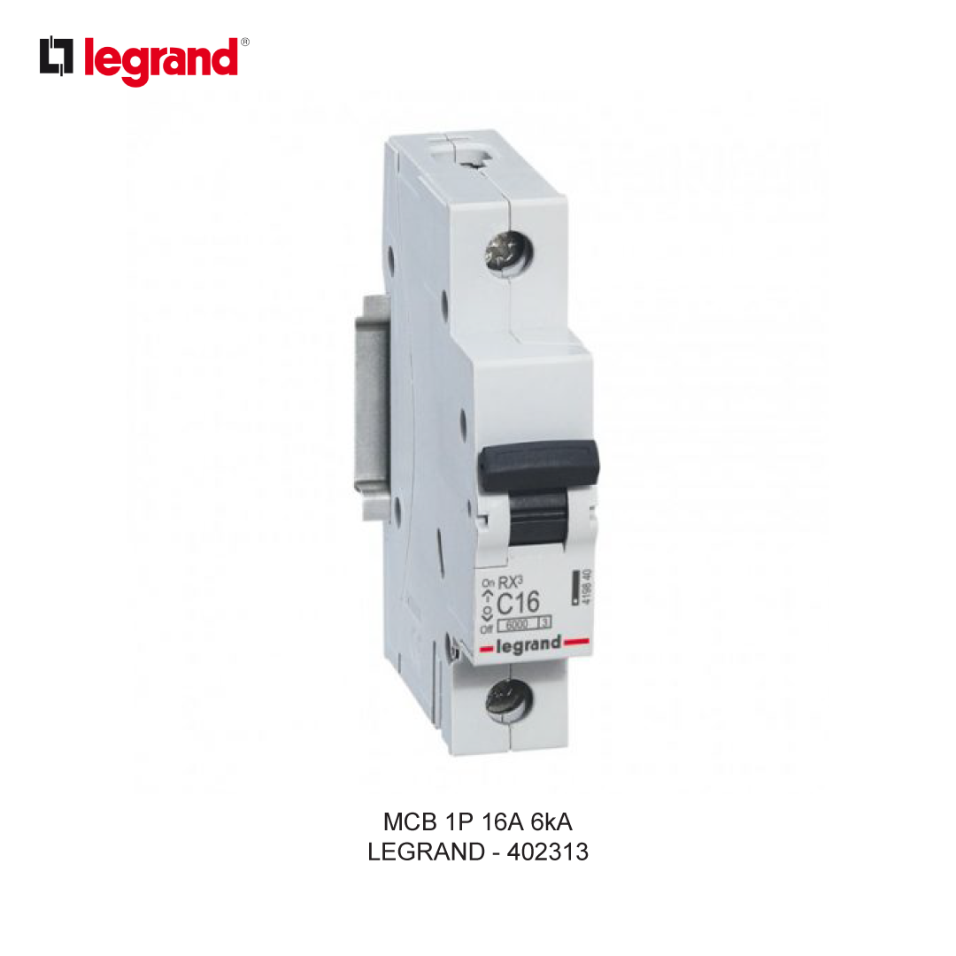 MCB 1P 16A 6kA