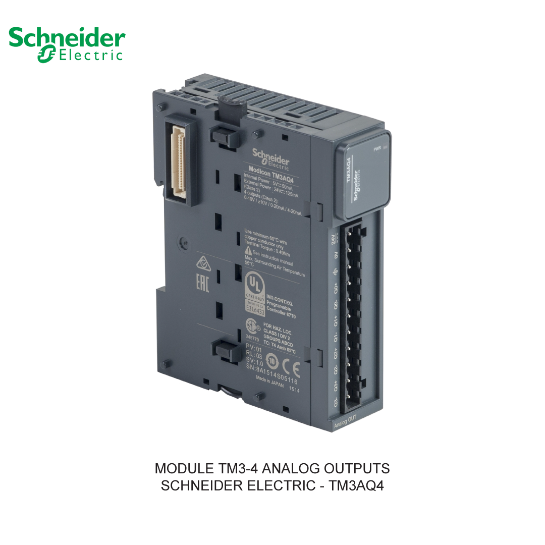 MODULE TM3-4 ANALOG OUTPUTS