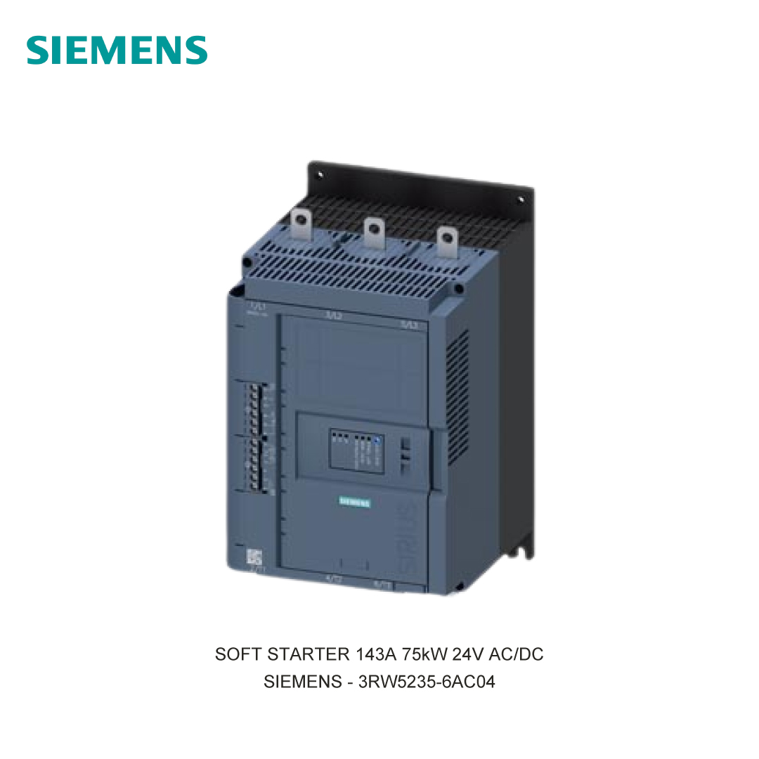 SOFT STARTER 143A 75kW 24V AC/DC