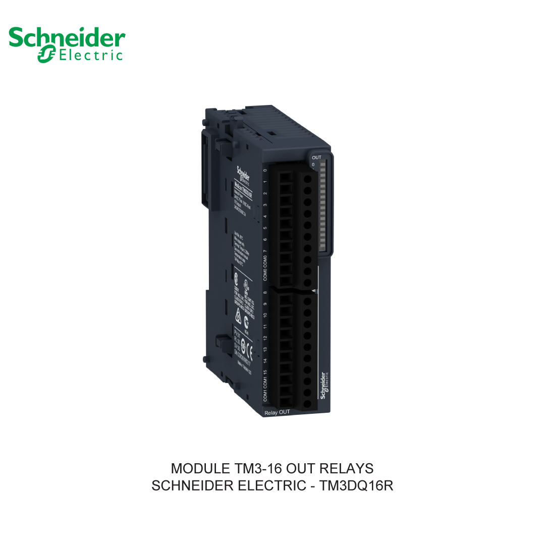 MODULE TM3-16 OUT RELAYS