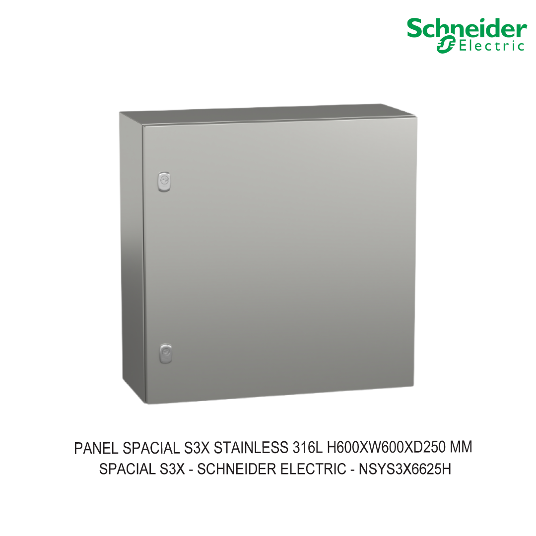 PANEL SPACIAL S3X STAINLESS 316L H600XW600XD250 MM