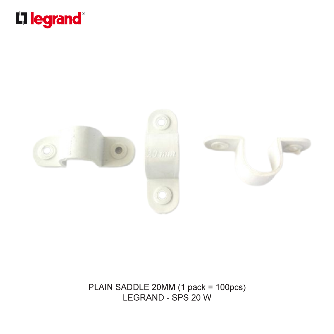 PLAIN SADDLE 20MM (1 pack = 100pcs)
