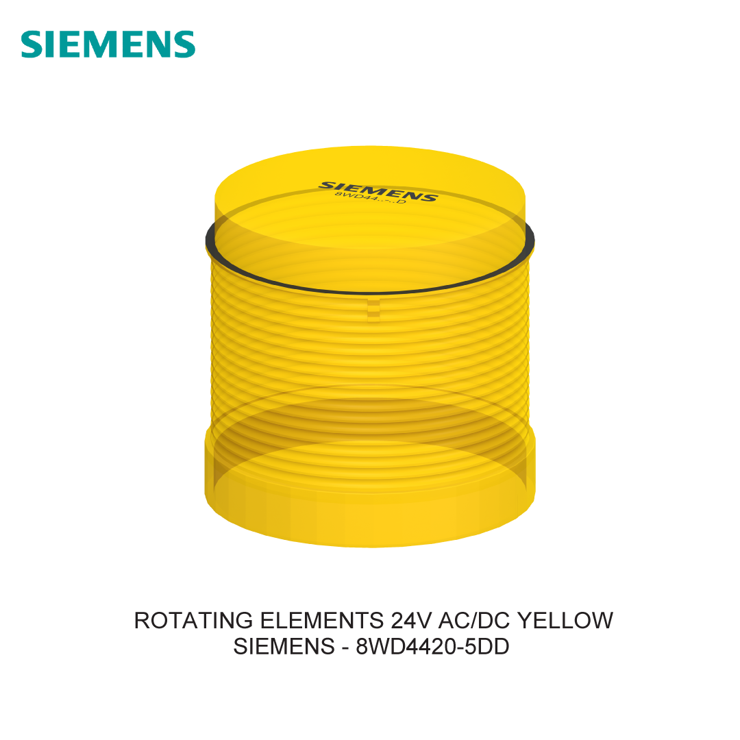 ROTATING ELEMENTS 24V AC/DC YELLOW