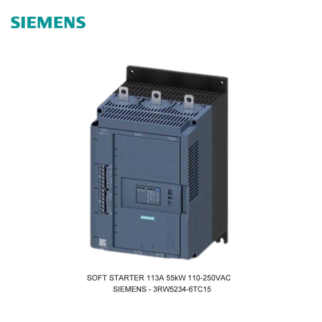 SOFT STARTER 113A 55kW 110-250VAC
