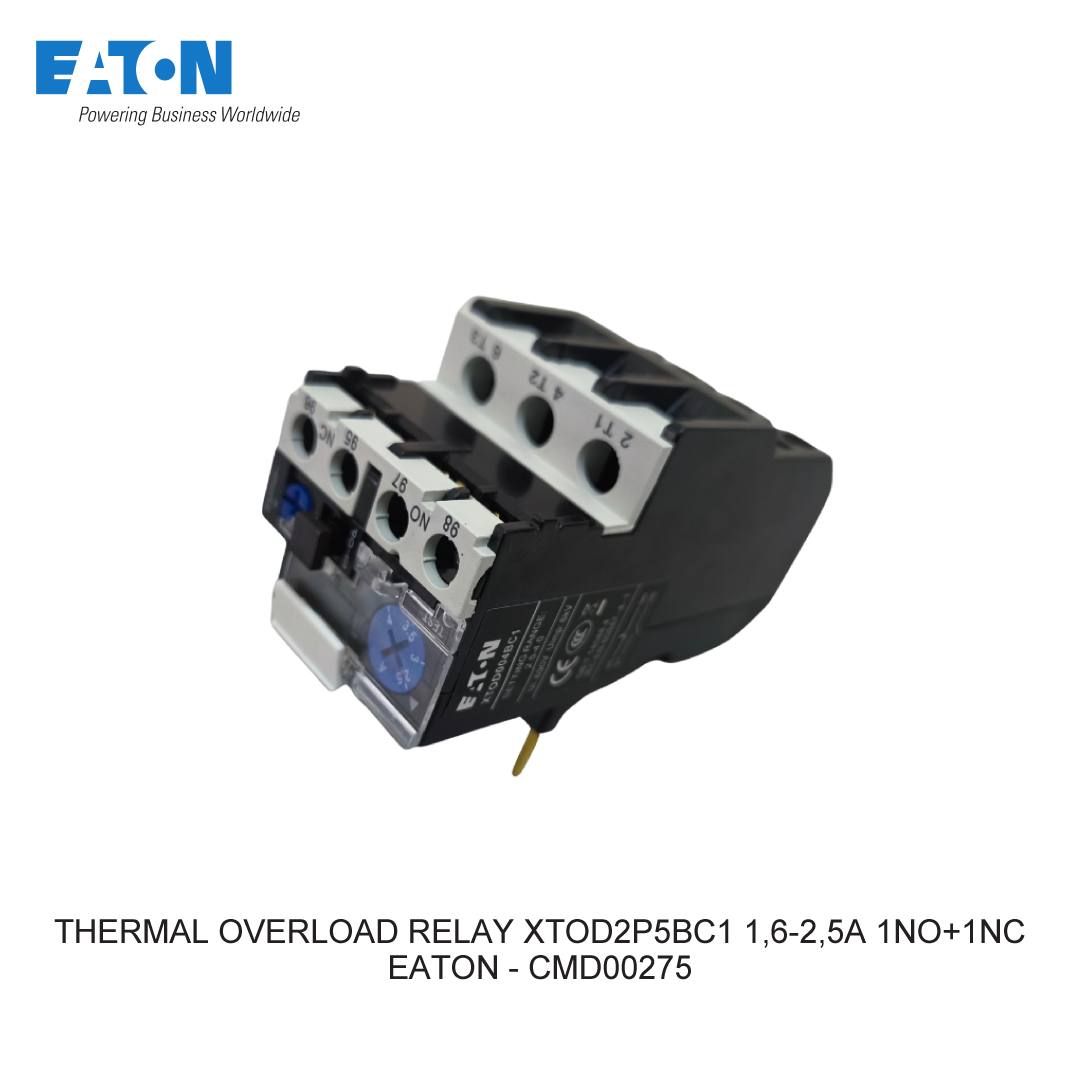 THERMAL OVERLOAD RELAY XTOD2P5BC1 1,6-2,5A 1NO+1NC