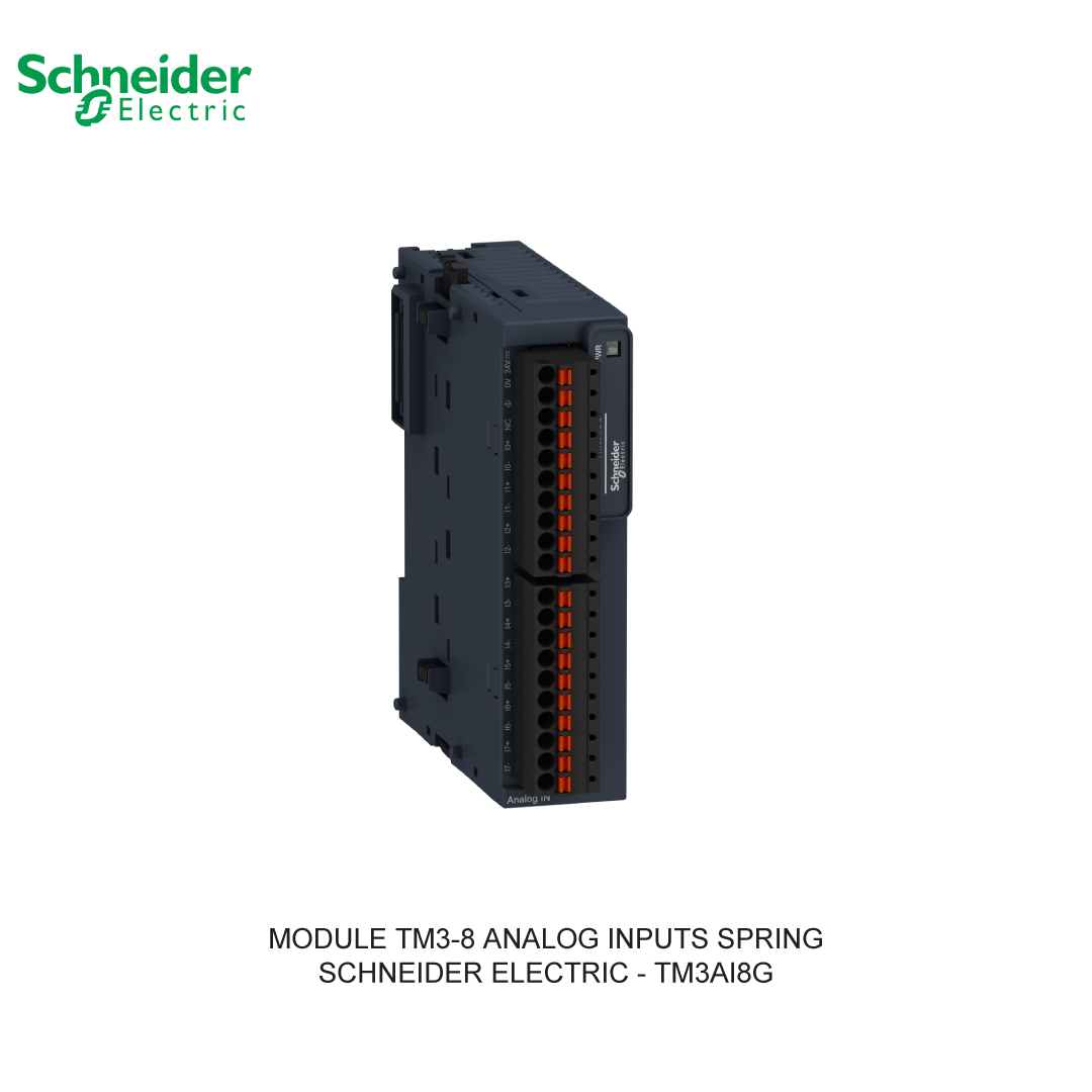 MODULE TM3-8 ANALOG INPUTS SPRING