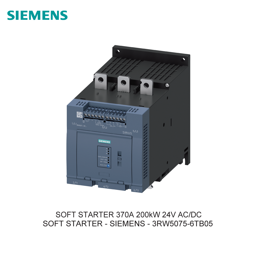 SOFT STARTER 370A 200kW 24V AC/DC