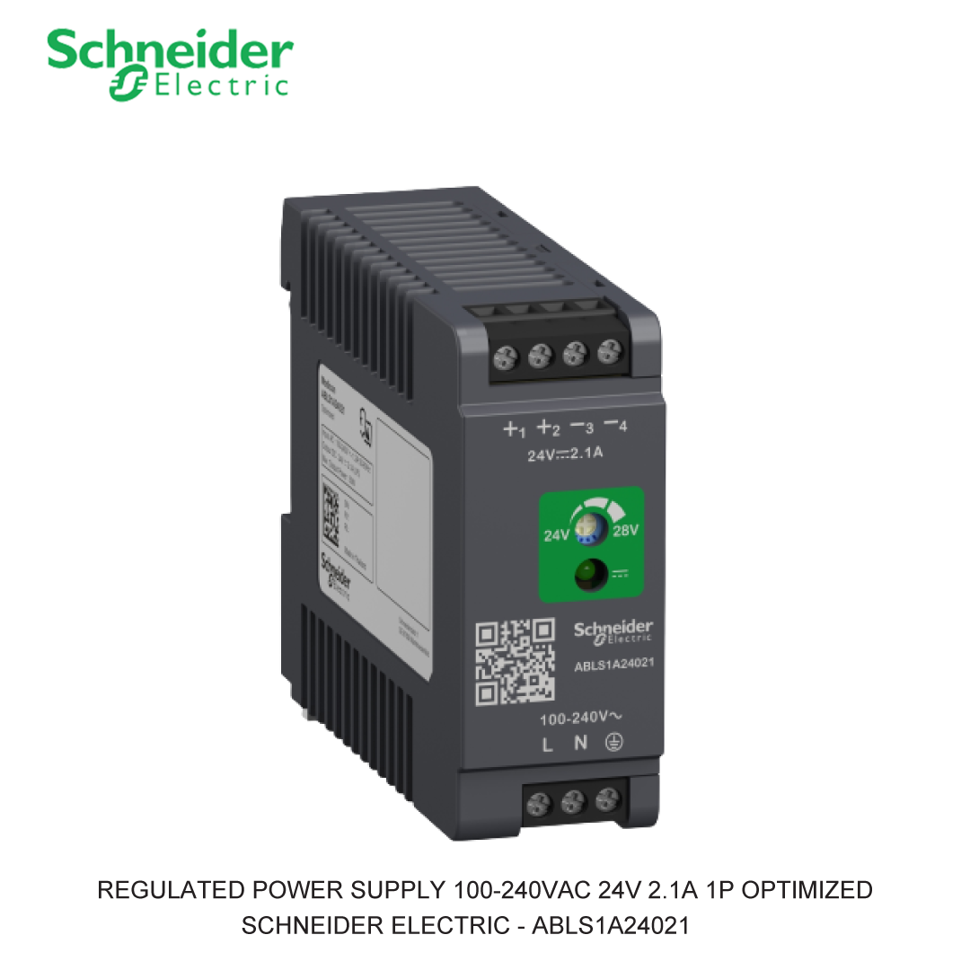 REGULATED POWER SUPPLY 100-240VAC 24V 2.1A 1P OPTIMIZED