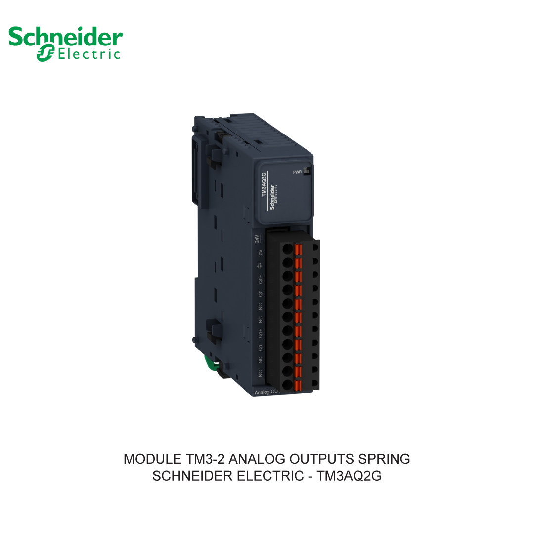 MODULE TM3-2 ANALOG OUTPUTS SPRING