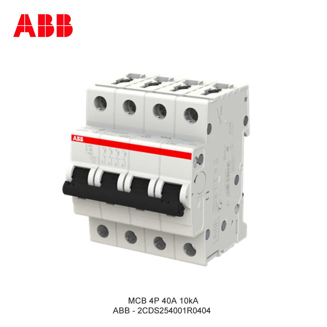 MCB 4P 40A 6kA/10kA KURVA C