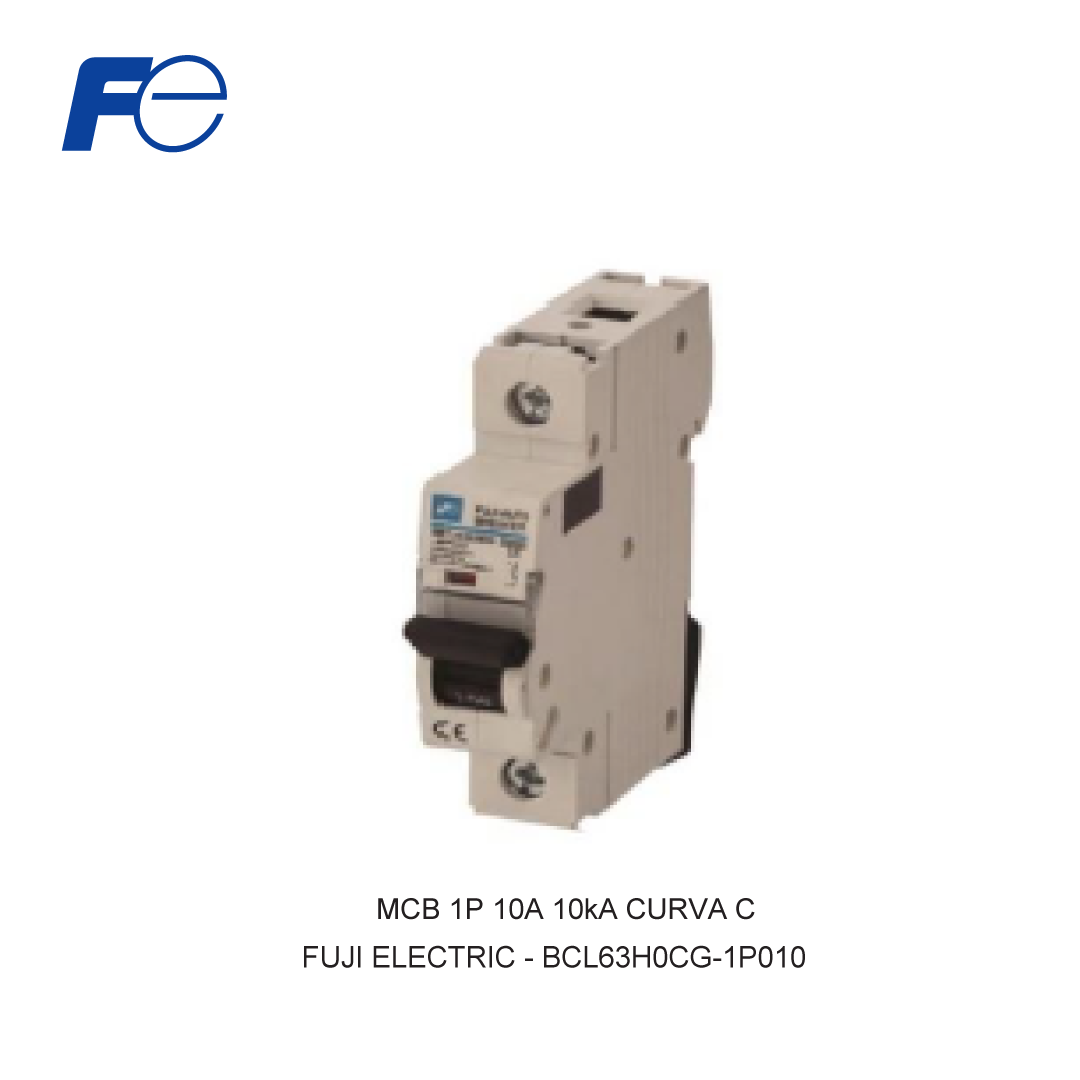 MCB 1P 10A 10kA CURVA C