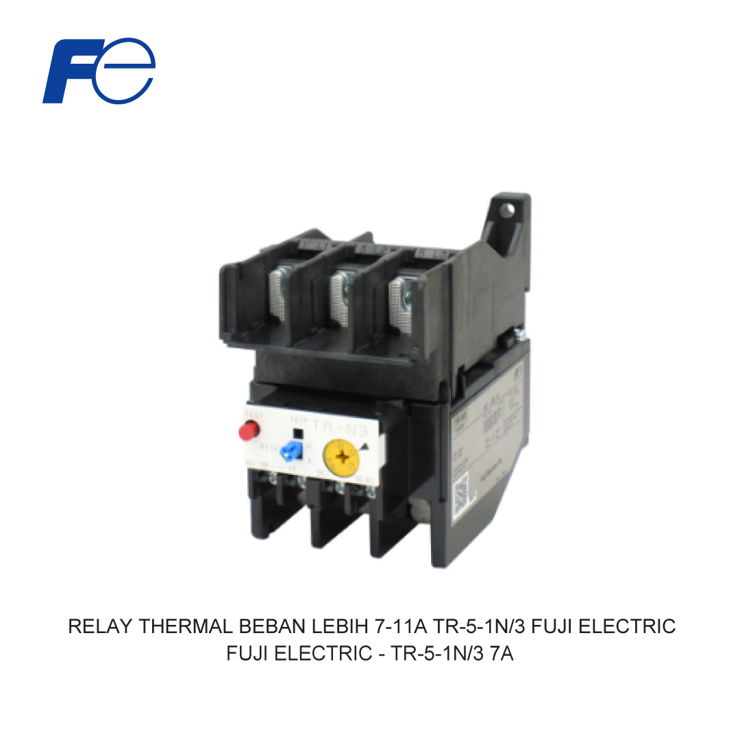 RELAY THERMAL BEBAN LEBIH 7-11A TR-5-1N/3 FUJI ELECTRIC