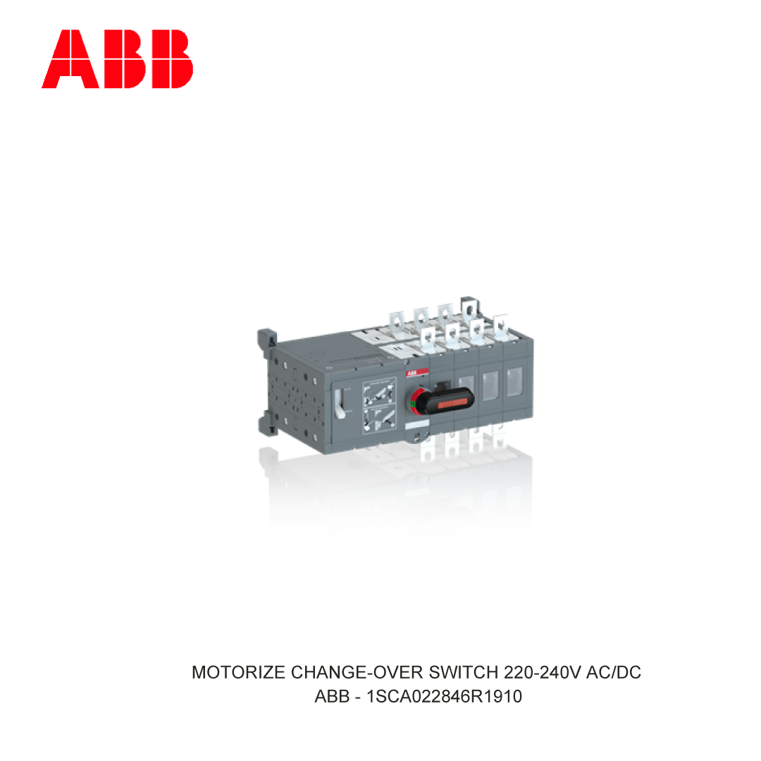 MOTORIZE CHANGE-OVER SWITCH 220-240V AC/DC