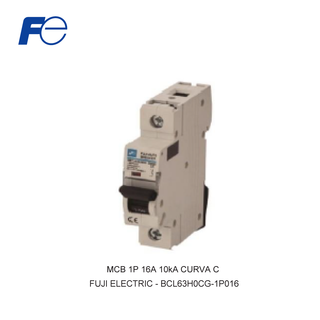 MCB 1P 16A 10kA CURVA C