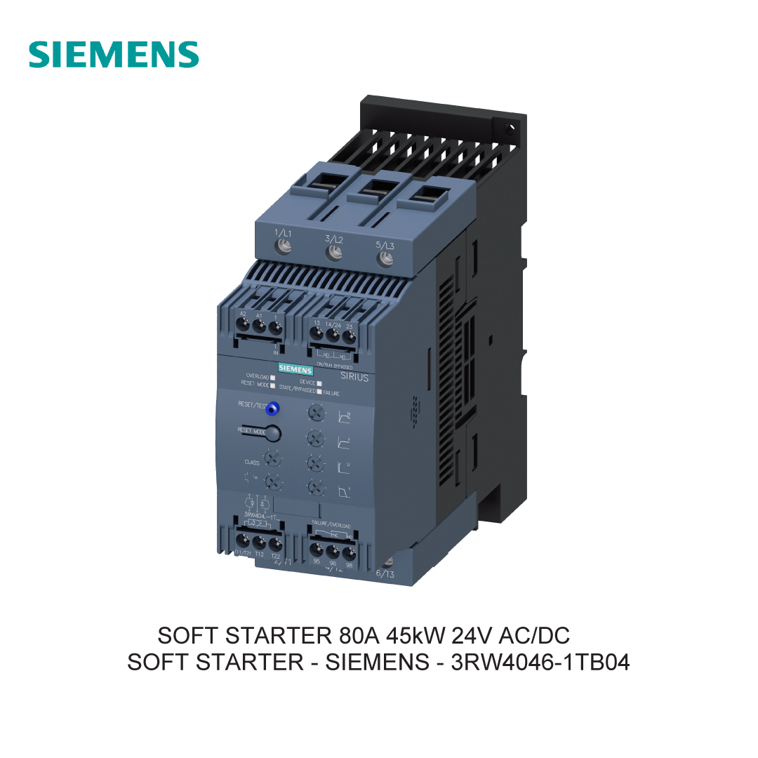 SOFT STARTER 80A 45kW 24V AC/DC
