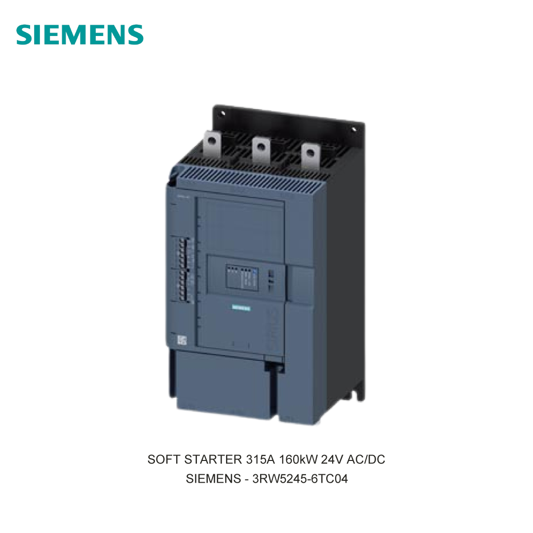 SOFT STARTER 315A 160kW 24V AC/DC