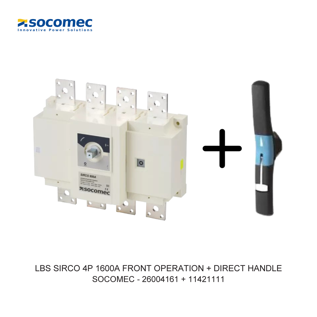 LBS SIRCO 4P 1600A FRONT OPERATION + DIRECT HANDLE