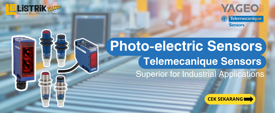 Photoelectric Sensors Telemecanique Sensors: Ketahui Cara Kerja dan Tipe-Tipenya