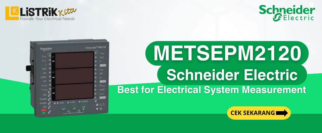 Keunggulan Power Meter METSEPM2120 Schneider Electric