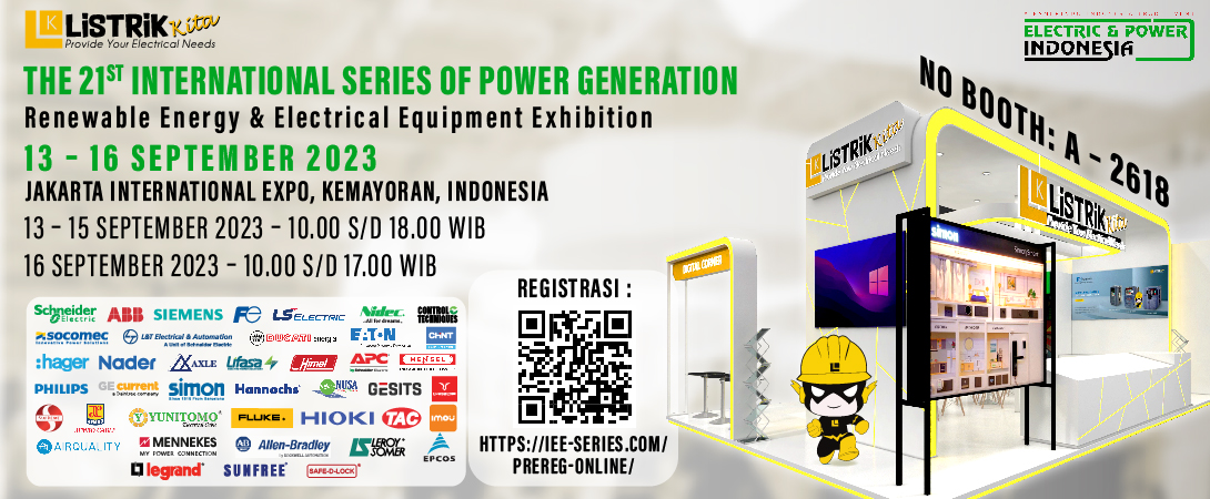 LISTRIKKITA HADIR KEMBALI DI PAMERAN ELECTRIC & POWER INDONESIA 2023