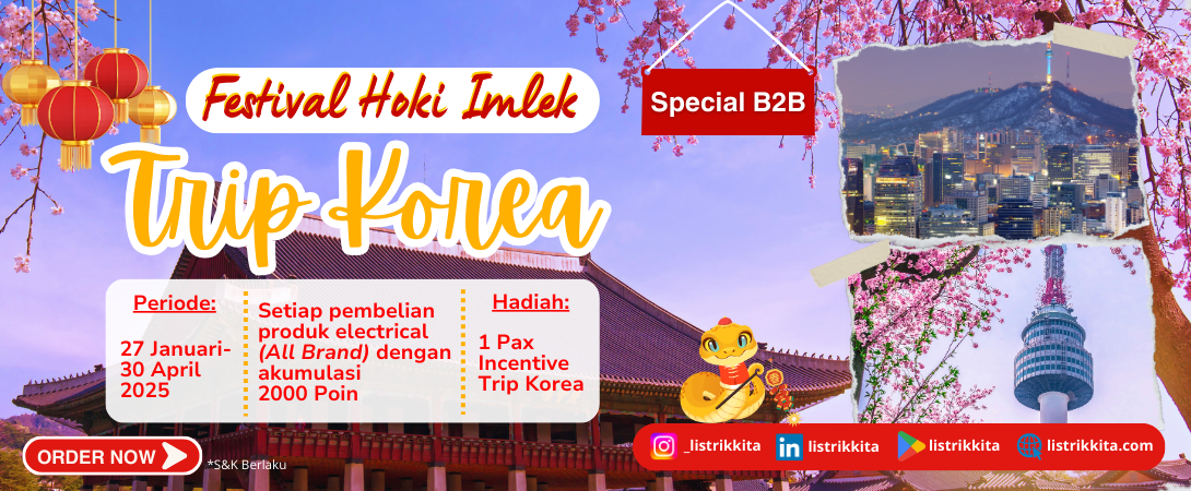 Promo Festival Hoki Imlek, Raih Kesempatan Trip to Korea!