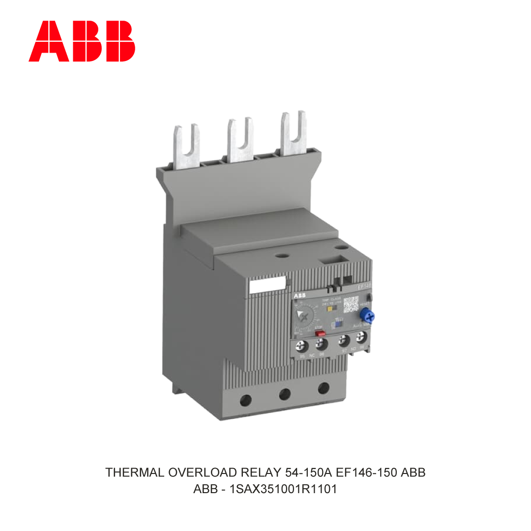 THERMAL OVERLOAD RELAY 54-150A EF146-150 ABB
