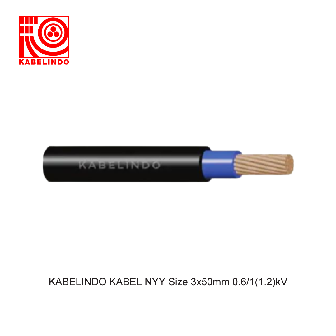KABELINDO KABEL NYY Size 3x50mm 0.6/1(1.2)kV