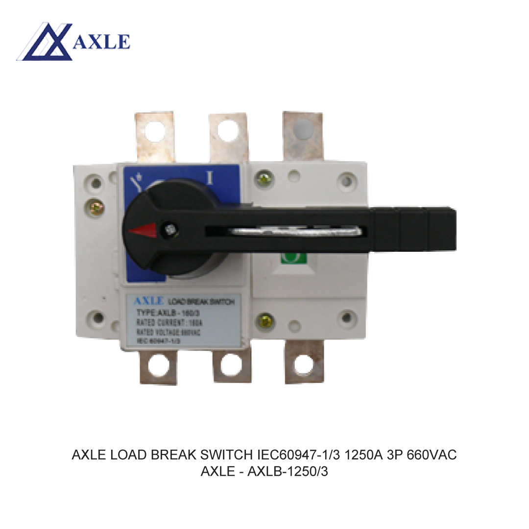 AXLE LOAD BREAK SWITCH IEC60947-1/3 1250A 3P 660VAC