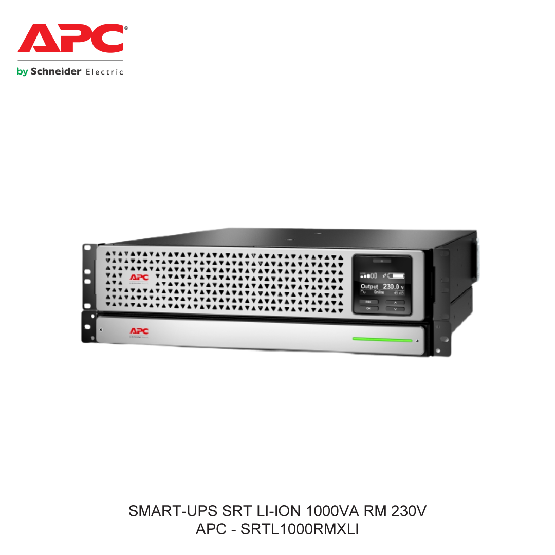 APC SMART-UPS SRT LI-ION 1000VA RM 230V