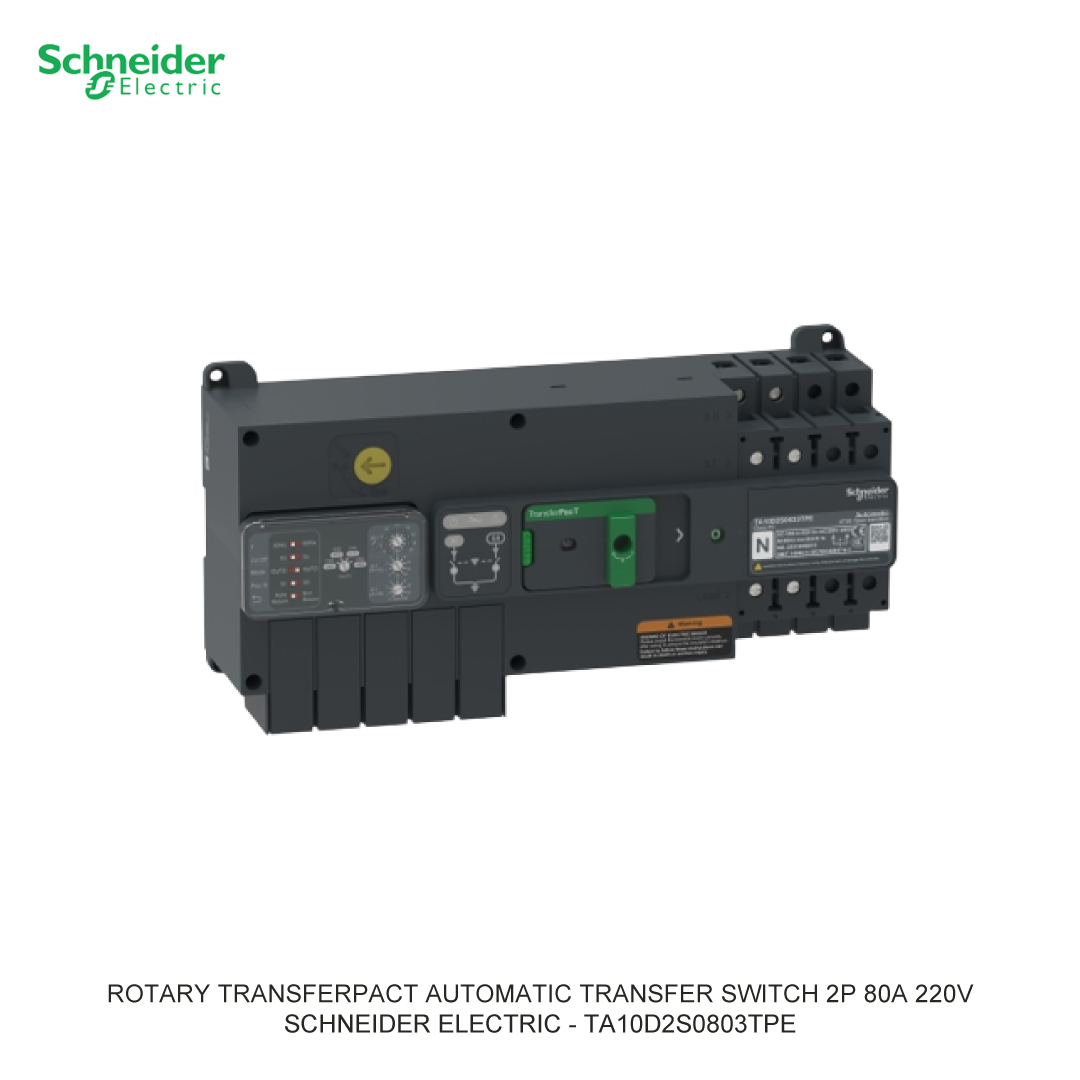 ROTARY TRANSFERPACT AUTOMATIC TRANSFER SWITCH 2P 80A 220V