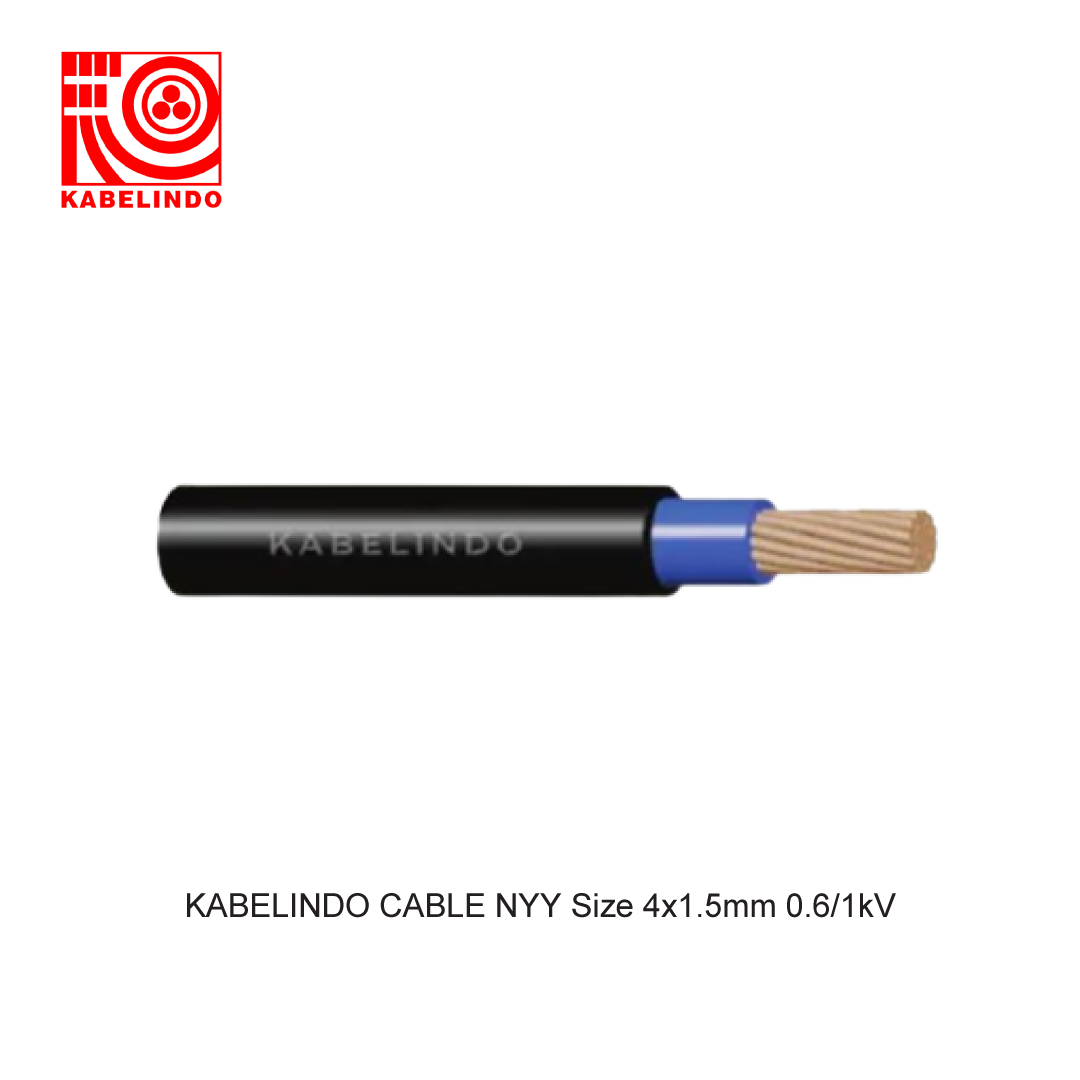 KABELINDO CABLE NYY Size 4x1.5mm 0.6/1kV